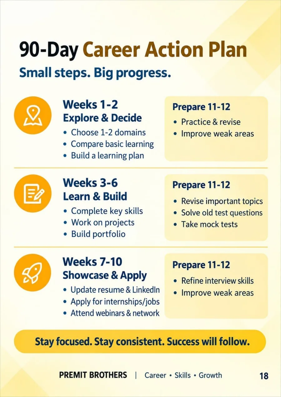 Beyond Coding 90-day career action plan preview