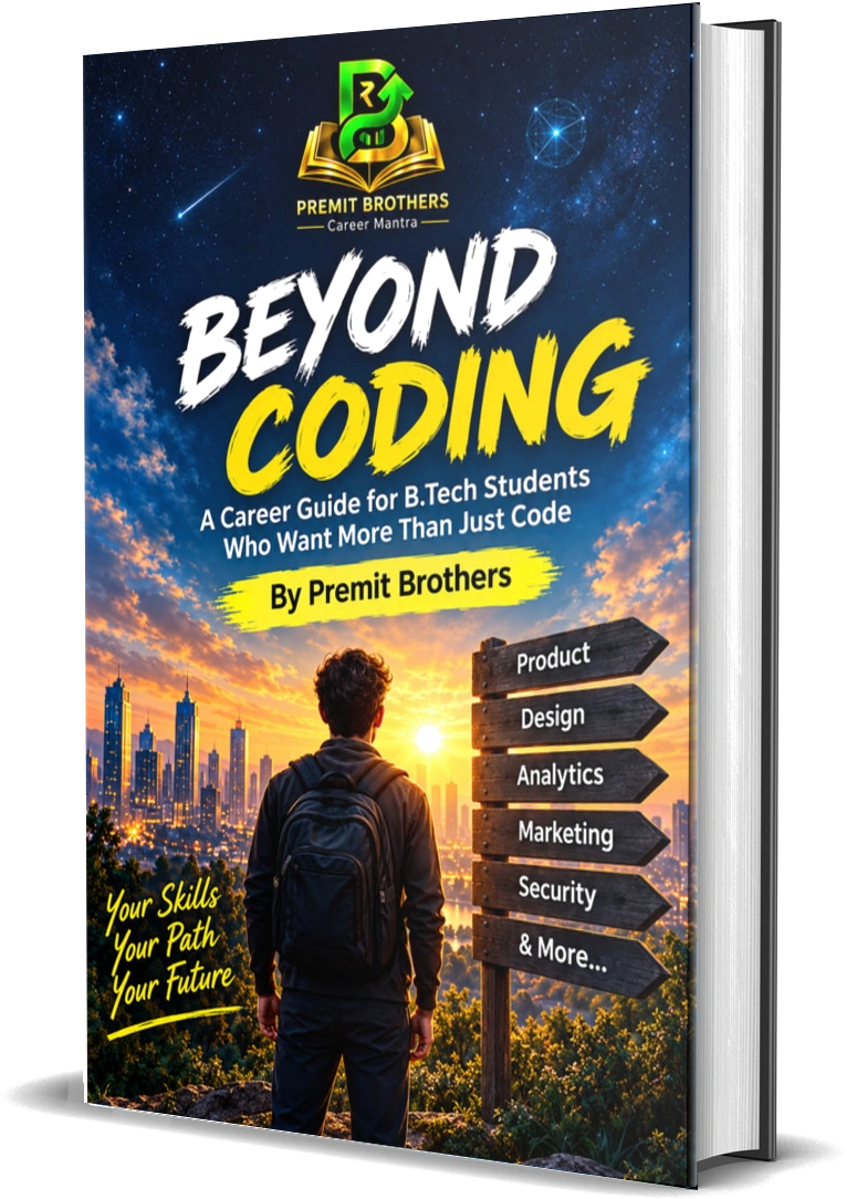Beyond Coding - A Career Guide for B.Tech Students by Premit Brothers