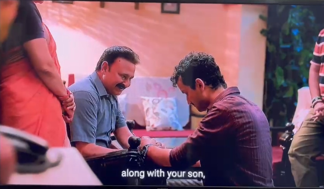 Family Conversation Scene