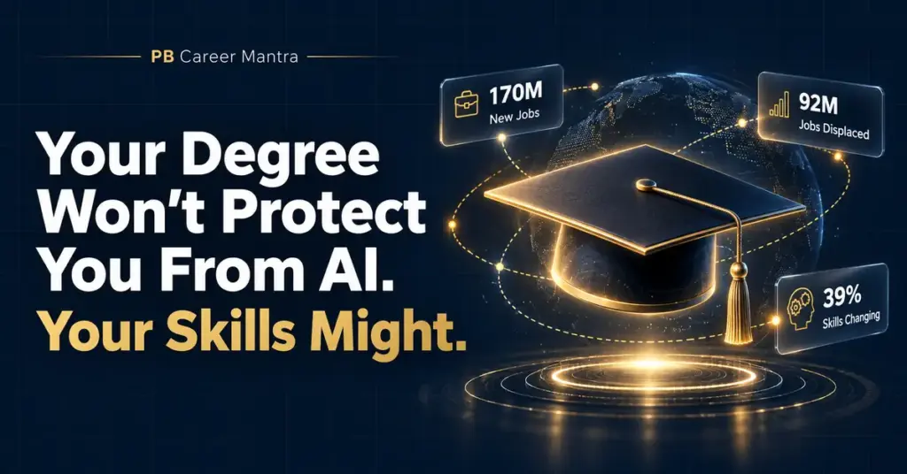 Your Degree Won't Protect You From AI - Your Skills Might | PB Career Mantra